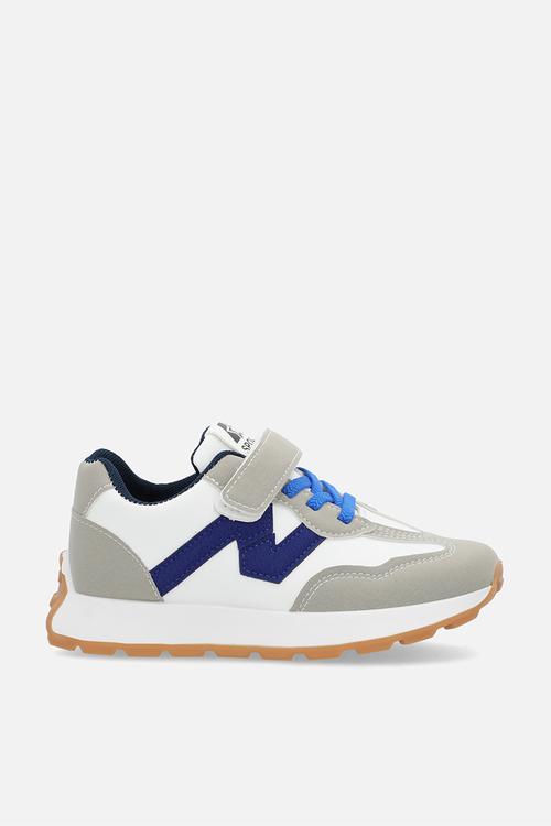 Adjustable fastener & lace sneakers - multi