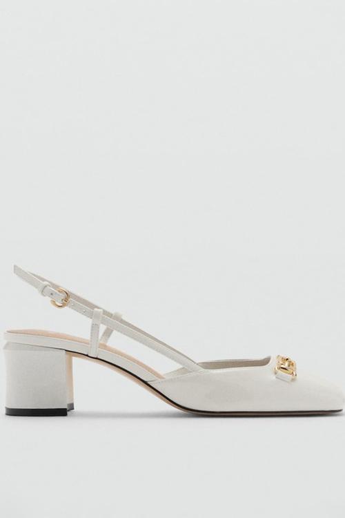 Doly heel - white