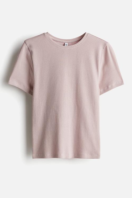 Fitted T-shirt - light dusty pink
