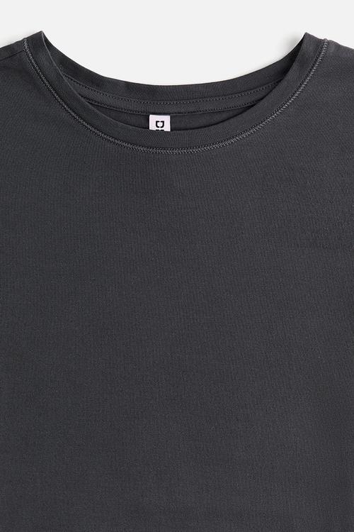 Fitted T-shirt - dark grey
