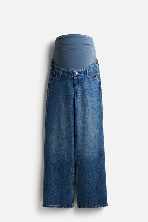 Mama wide jeans - denim blue 
