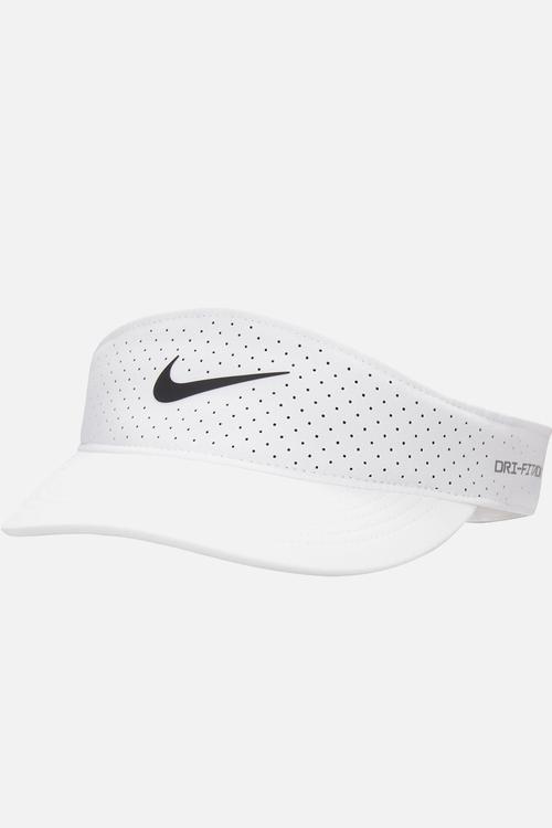 Nike Dri-FIT Ace Tennis Visor - White/Anthracite/Black