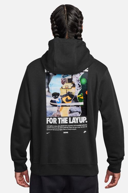 NSW Club BB Pullover Dunk Hoodie - Black