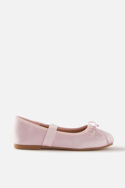 Olivia ballet flat - fairy pink satin