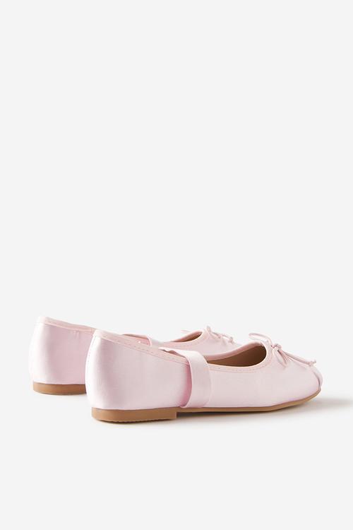Olivia ballet flat - fairy pink satin
