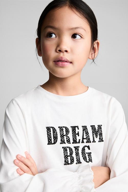 T-shirt bonjour - natural