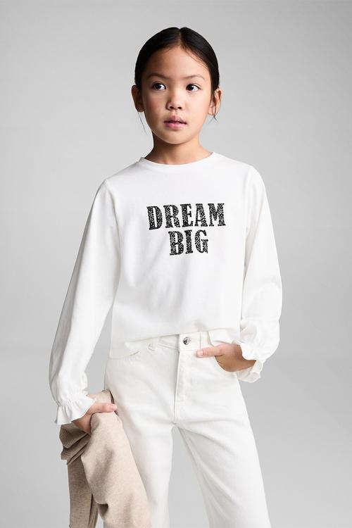 T-shirt bonjour - natural