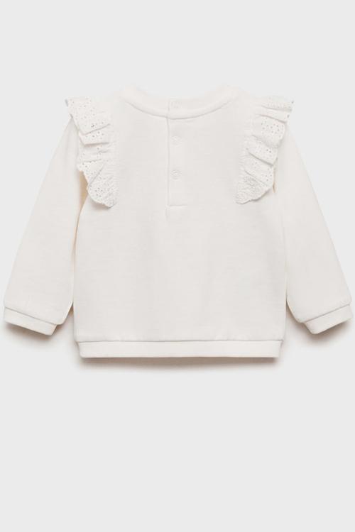 Sweatshirt cali - natural white