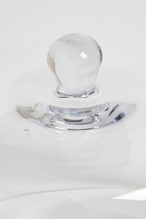 Diamante straight side cake dome - Clear