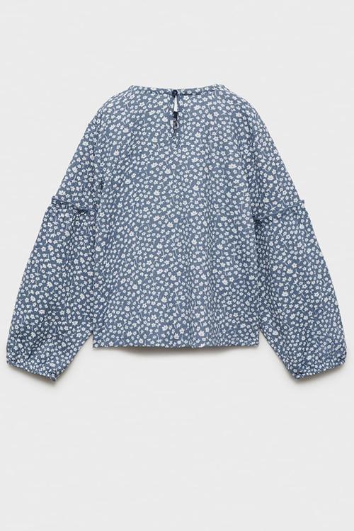 T-shirt lilly - medium blue