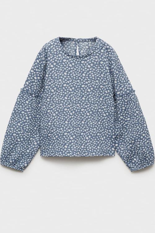 T-shirt lilly - medium blue