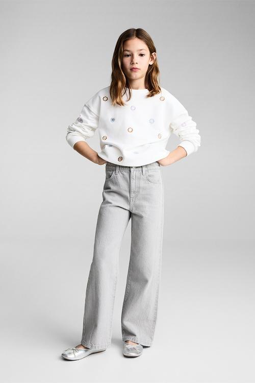 Sweatshirt mirrors - natural white