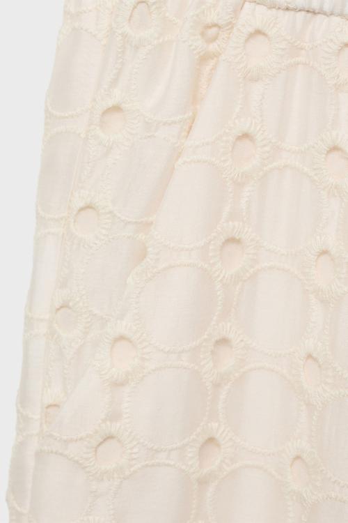 Trousers fina - natural white