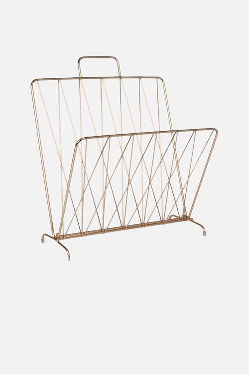 Diamond raster magazine rack