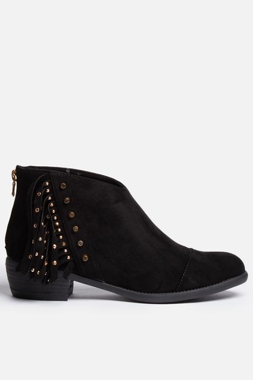 Fringe Ankle Boot
