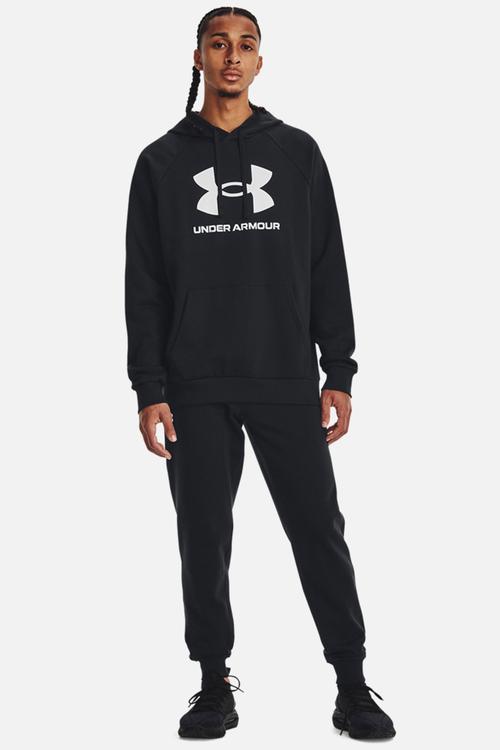 UA Rival Fleece Logo HD - Black