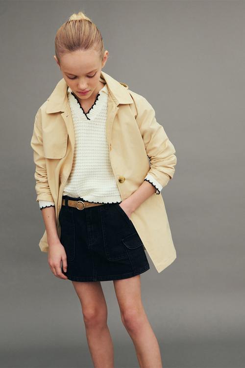 Skirt cargo - open gray