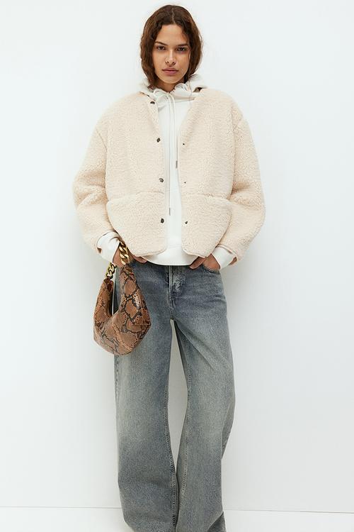 Teddy jacket - beige