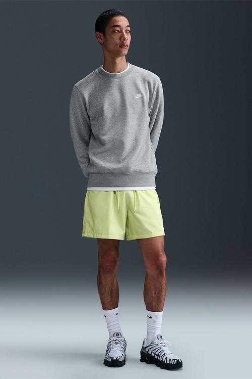 NSW Club BB Crew - Dk Grey Heather/White