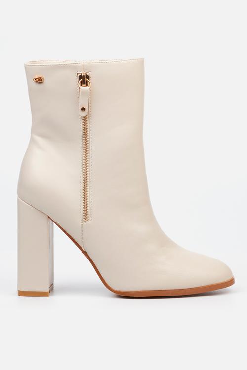 Shania 3 boot - bone