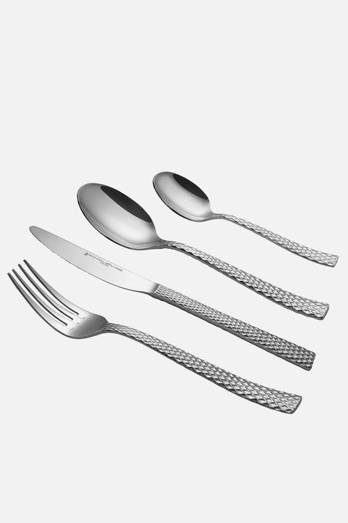MW Diamonds Cutlery Set of 16 - Silver