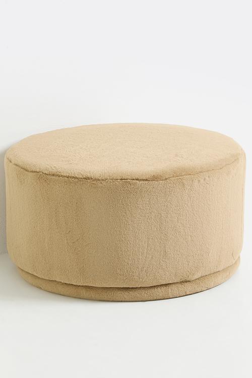 Juno wide ottoman-natural