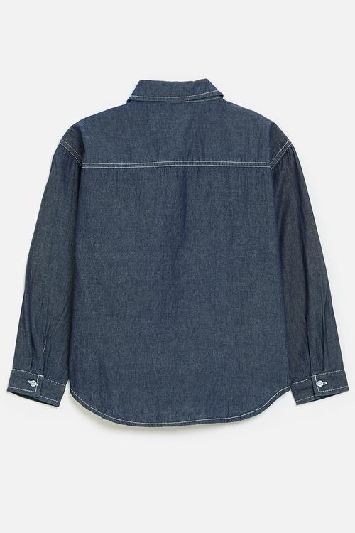 Denim shirt - dark blue