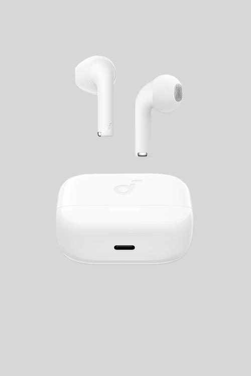 Soundcore K20i Semi-In-Ear Earbuds - White