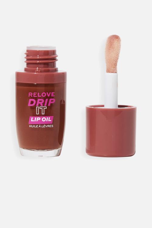 Relove Drip It Glossy Lip Oil - Peach