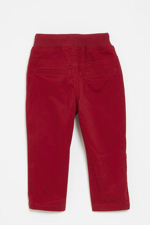 Drawstring pants - maroon
