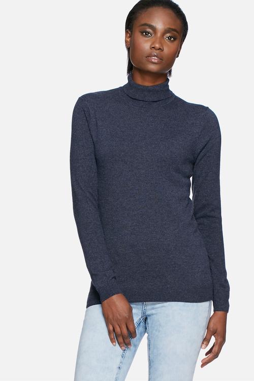 River roll neck knit