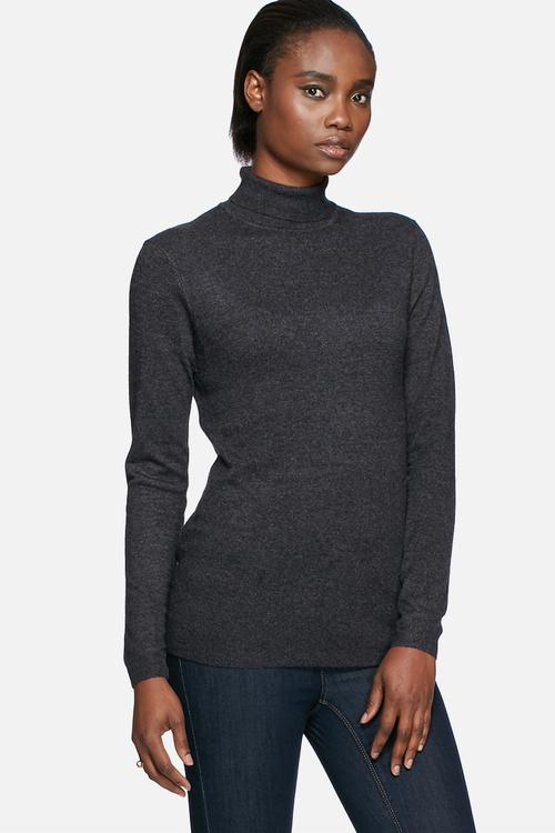 River roll neck knit