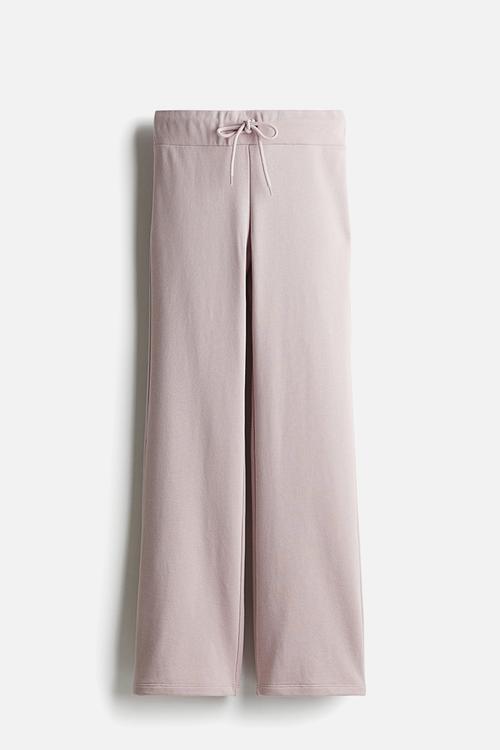 Straight joggers - light dusty pink