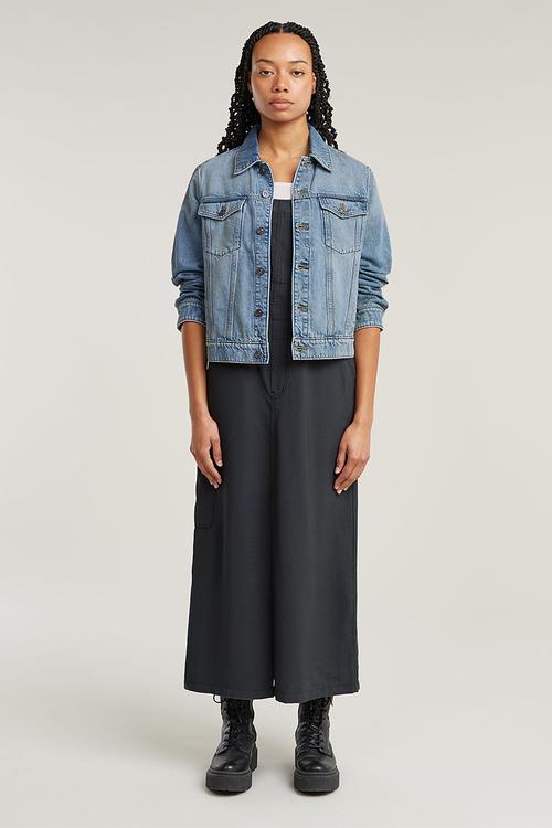 Dungaree Dress s\l Wmn - Petrol