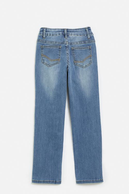 Slim leg jeans-blue