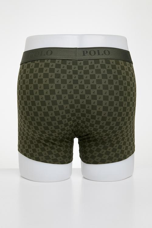 Men Multi 2 Pack Boxer  - Olive