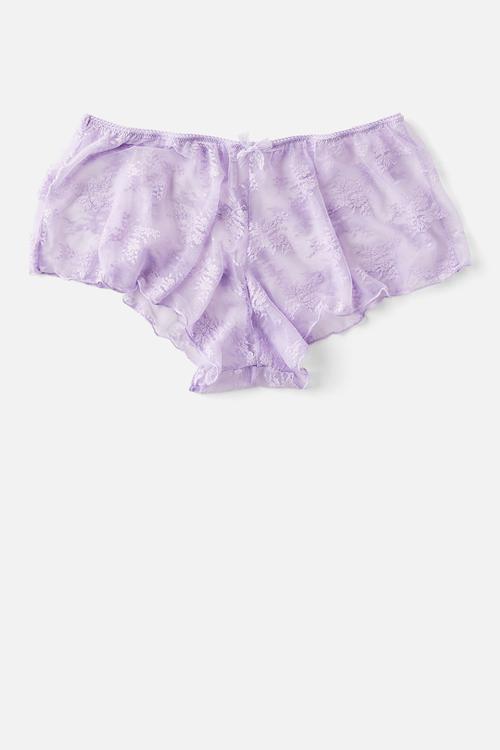 Airlie Lace Shortie 2Pk - Lavender/Boysenberry