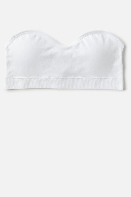 Seamless Sweetheart Padded Bandeau 2 Pack - (R) Black/ (R) White