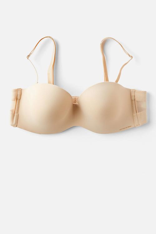 Everyday Strapless Lightly Lined T-Shirt Bra 2Pk - Frappe/Maple Sugar