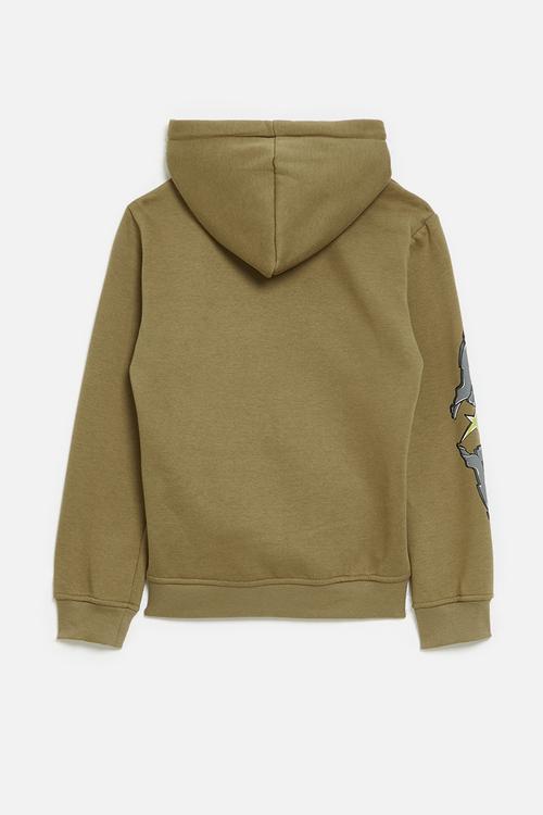 Boys Animation Hoody - Taupe
