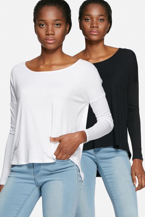 Round neck - 2 pack