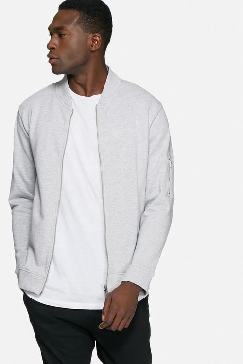 Bomber zip sweat