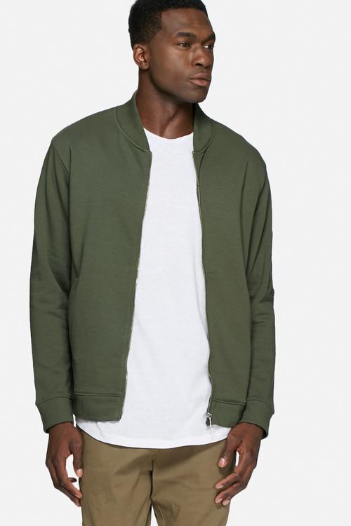 Bomber zip sweat