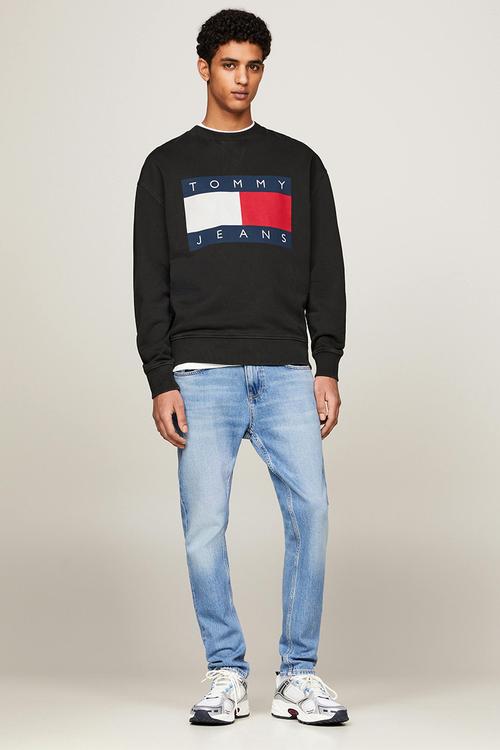 Tjm rlx big flag cneck ext - Black