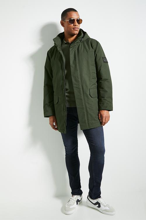 Heavy Parka Jacket-Camoflauge