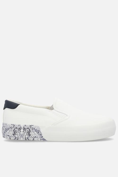 Paisley 3 Slip On - Blue