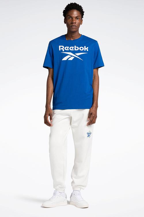 REEBOK IDENTITY BIG LOGO TEE - VECBLU