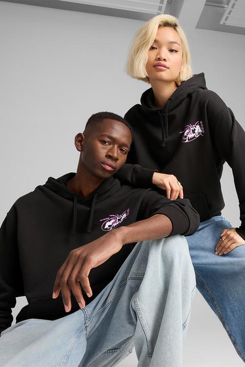 FUTURE.PUMA.ARCHIVE Relaxed Graphic Hoodie TR - Puma Black