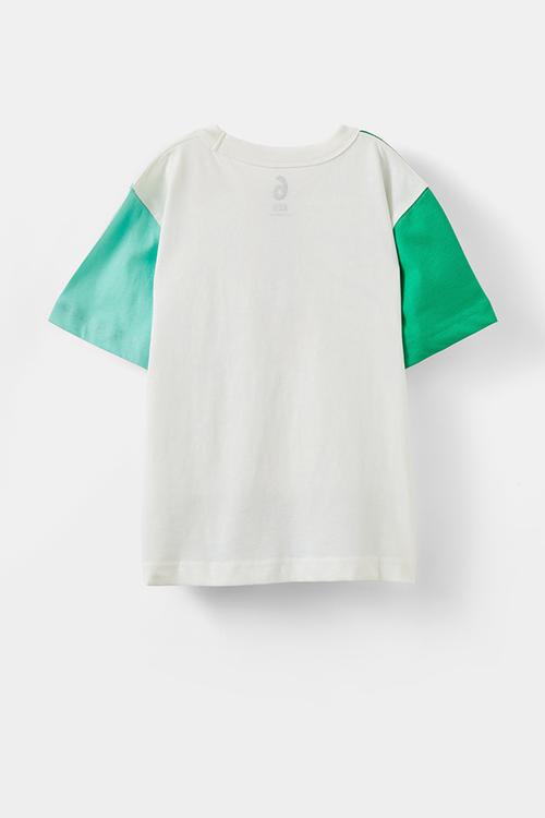 Jonny short sleeve graphic print tee - mint breeze/vanilla/island green/balance wave