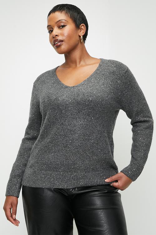 Plus Sweater Edurne - Charcoal